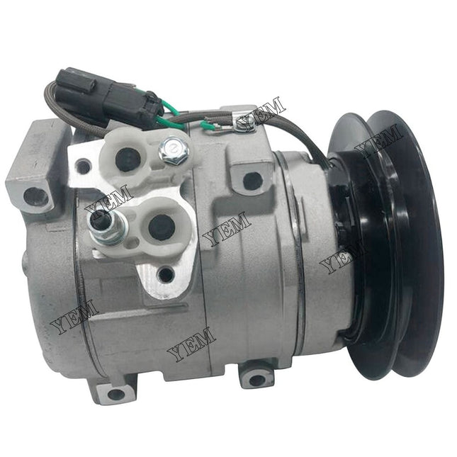 24V AC Compressor 4431081 For Caterpillar John Deere 120C 160C LC 180CW 450CLC