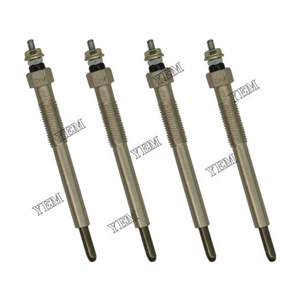 4 PCS Glow Plug 129008-77800 For Yanmar Engine 4TNV88 Cub Cadet S6032-D S7232-D