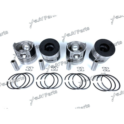 Piston + Ring Kit Set STD 109mm For Kubota V4300 (16132-21110) Engine Parts