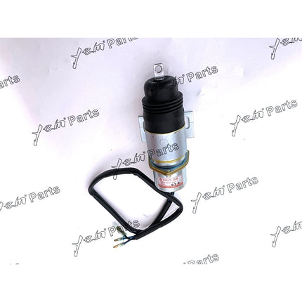 Heavy Duty Fuel Shutoff Solenoid MV2-17A 12V For Hitachi Isuzu 4JG1 6BG1 6BB1