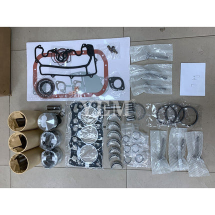 New Overhaul Kit For Isuzu 3LD1 Engine For Hitachi EX29-U EX32-U Excavator
