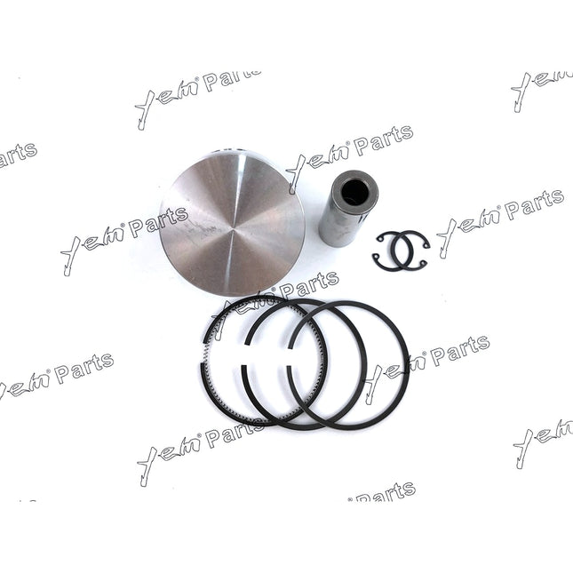 Pistons + Rings Kit Set Oversize 75mm ( + 0.50mm) For Kubota V1200 x4 PCS Engine Parts