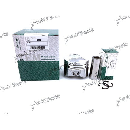 set of Piston STD For Kubota Z602 D902 (oil ring 3mm)
