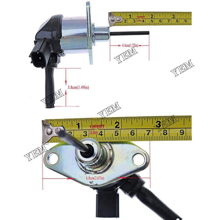 Stop Solenoid For Kubota L2800 L3130 L3200 L3240 L3400 L3430 L3540 L3700 L3800