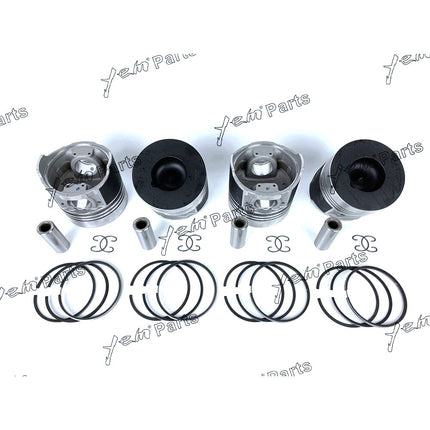 Piston + Ring Kit Set STD 109mm For Kubota V4300 (16132-21110) Engine Parts