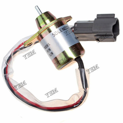 Fuel Shut Off Solenoid For JOHN DEERE For Hitachi 17D 27D 35D 50D Excavator