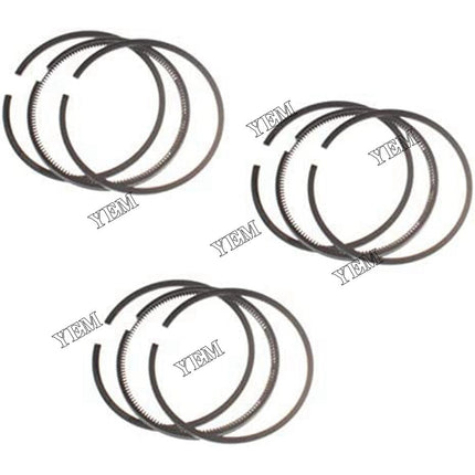 3 Sets Piston Ring Set 31A17-00010 For Mitsubishi S3L S3L2 S4L S4L2 Engine