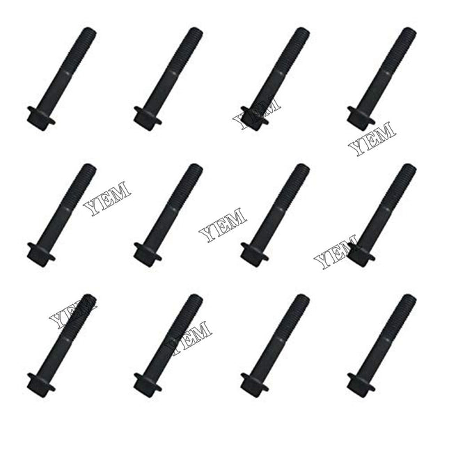 For 94-98 Dodge 5.9L 12 Valve For Cummins Engine 12PCS Exhaust Manifold Bolt 3944593