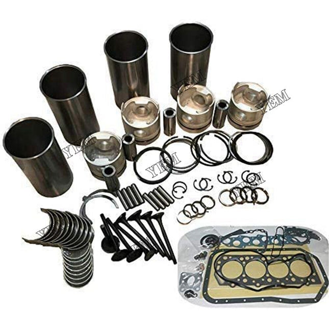 Overhaul Rebuild Kit For Kubota V2203DI Engine + 0.25 + .25 Size