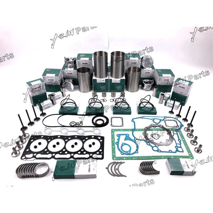 V1505 V1505D V1505T Overhaul Rebuild Kit Full Gasket Piston W/T Valve For Kubota