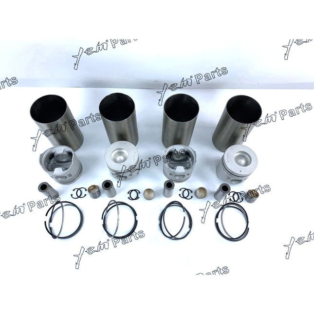 For Mitsubishi 4D33 Overhaul Rebuild Kit Piston Ring Liner Gasket Bearing Set