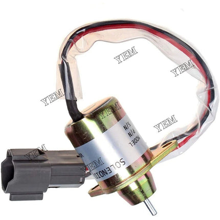 24V Fuel Shutoff Solenoid 129612-77940 For Yanmar 4TNV98 4TNV94 TB235 3TNV88