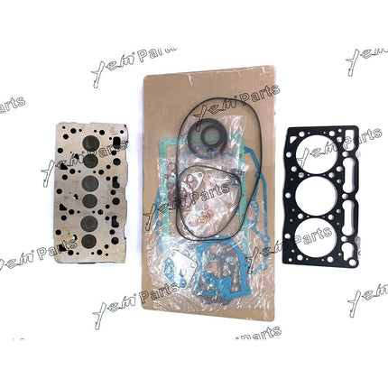 Cylinder Head Complete For Kubota D1105 B2400 B2410 with valve train kit gasket
