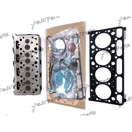 V2003 Complete Cylinder Head + Full Gasket Set For Kubota For Bobcat 773 337 T190