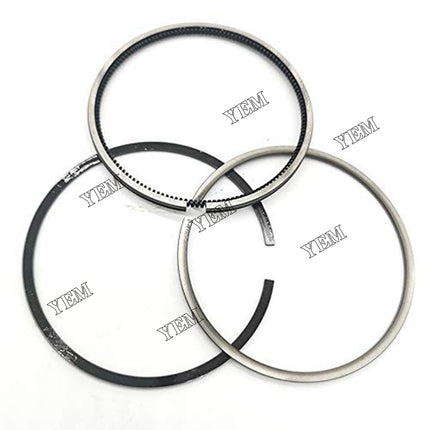 3 Sets STD Piston Set (Pin & Clip) 74MM With Rings For Isuzu 3KC1 Engine