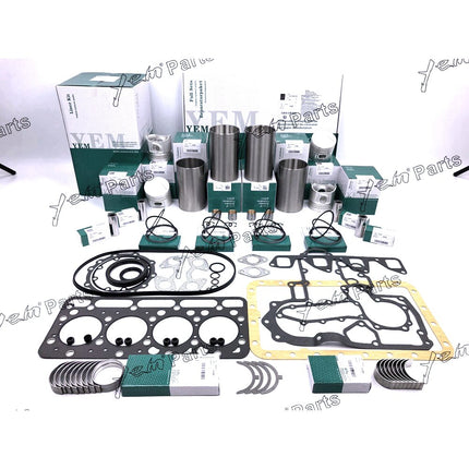 Overhaul Engine Rebuild Kit & cylinder liner For Kubota V1903