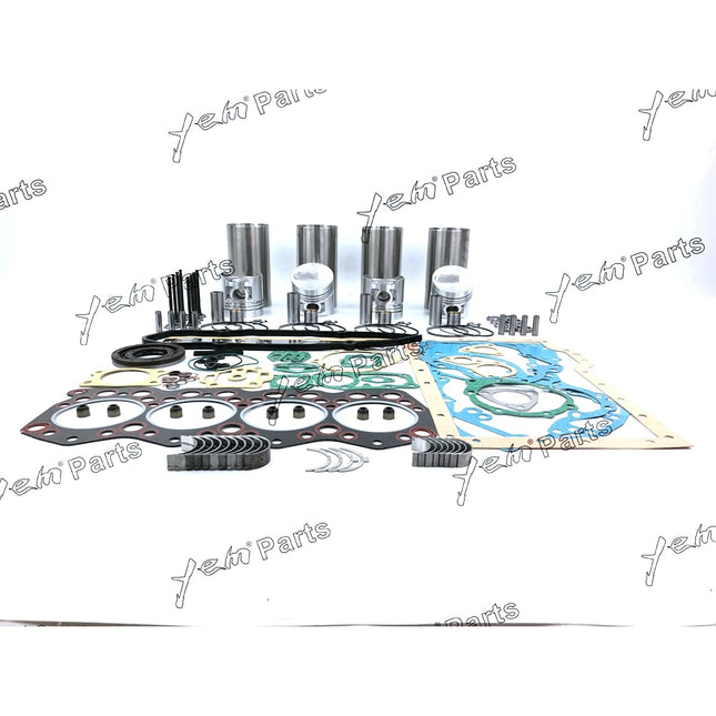 Overhaul Rebuild Kit & cylinder liner For Mitsubishi S4E S4E2 Engine rePair