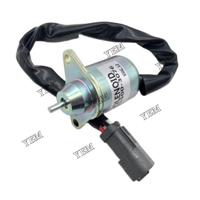 Fuel Shut Off Shutdown Solenoid 1500-3076 1500-3024 42-100 12V For Yanmar (1PC )