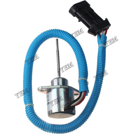 Fuel ShutOff Stop Solenoid 1503ES-12A5SUC9S 1E152-60011 For Kubota Engine V2203