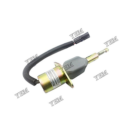 12V Fuel Shutoff Solenoid SA-4293-12 3928160 Fit For Cummins 6CTA 8.3L