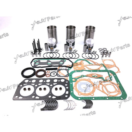 STD Overhaul Rebuild Kit For Mitsubishi K3D Engine Iseki TU170F TU177 Tractor