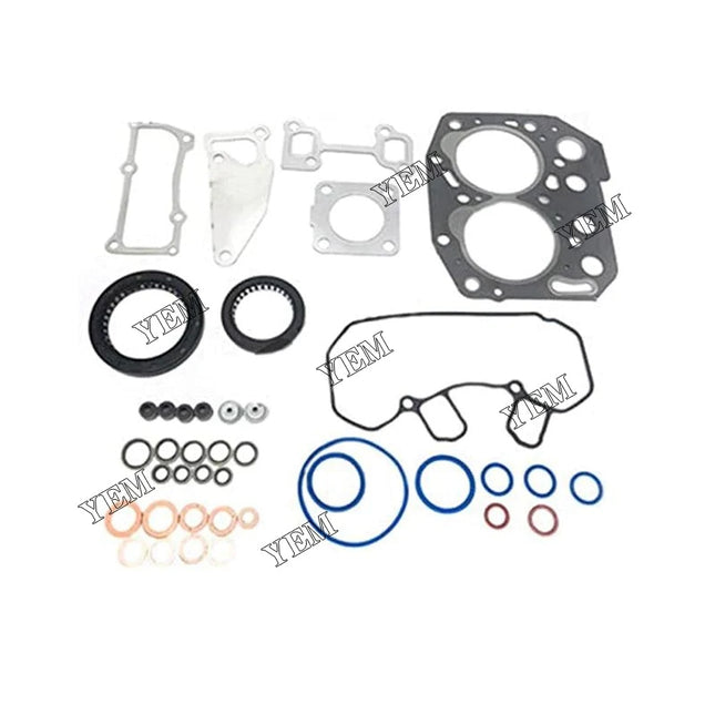 For Yanmar 2D70E 2TNV70 Overhaul Rebuild Kit Piston Ring Head Gasket Bearing Set