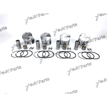 Piston + Ring Kit Set STD 84mm SHIBAURA N844 (OIL RING 4MM) Engine Parts
