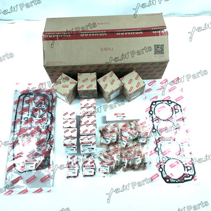 For Yanmar 4TNV98 4TNV98T Engine Rebuild Kit For Takeuchi TL130 TB175