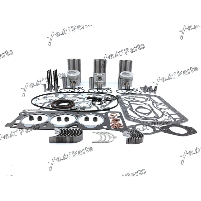 Overhaul Rebuild Kit For Isuzu 3KR2 Engine Sumitomo S80F2 S80FX3 Excavator Parts