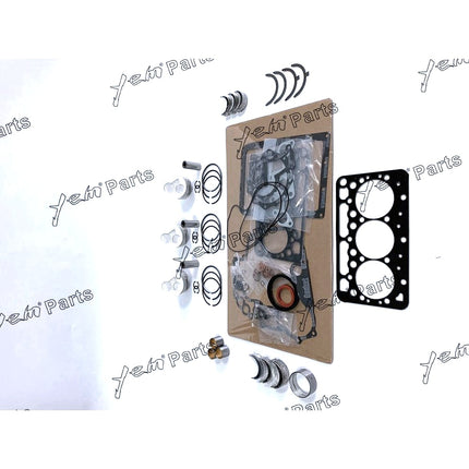 Piston,Full Gasket, Bearing, Rings, Bush, Thrust Washer For Kubota D722 Engine
