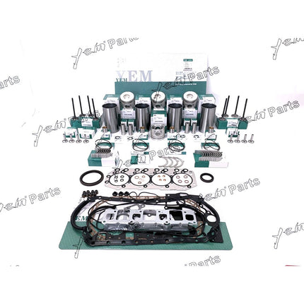 For Isuzu 4JB1 2.8L Engine Rebuild Kit For Mustang Bobcat 843 853 1213 960 2060