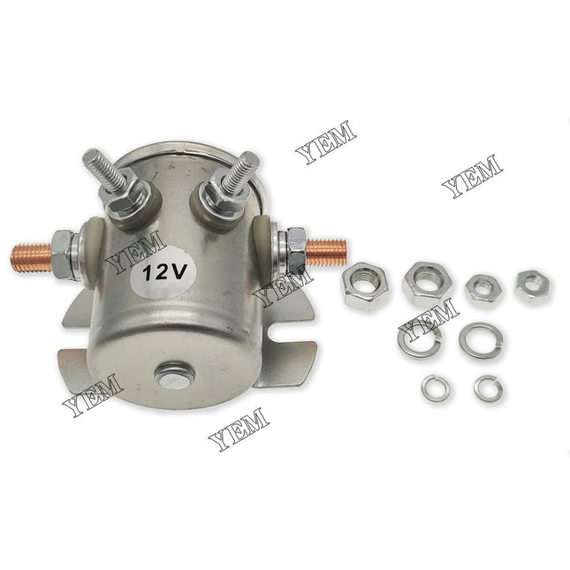 New 4 Terminal Solenoid 12 V For EZGO Marathon Gas Golf Cart 1979-1994 16542-G1