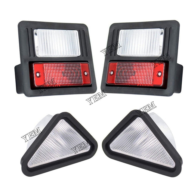 Front & Rear Light Kit Fits Bobcat Skid Steer 751 753 763 773 863 864 873 963