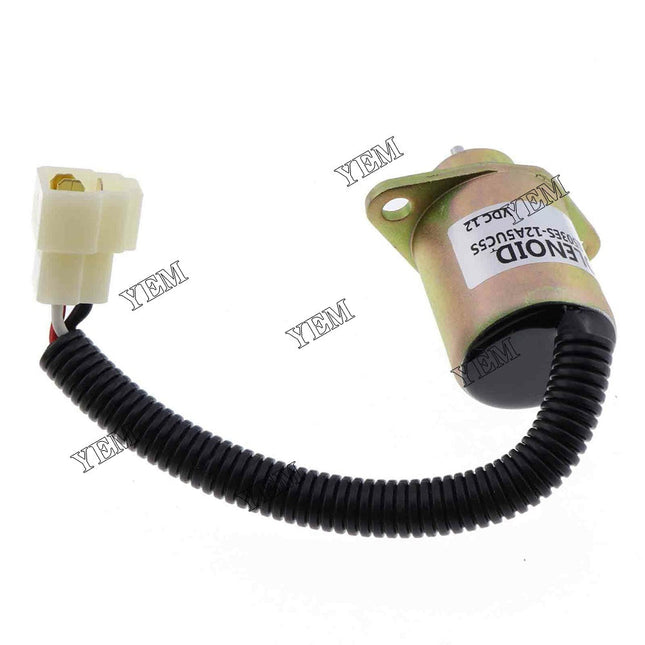12V Fuel Shutoff Solenoid 17454-60010 17594-60014 For Kubota 05 Series BX2200