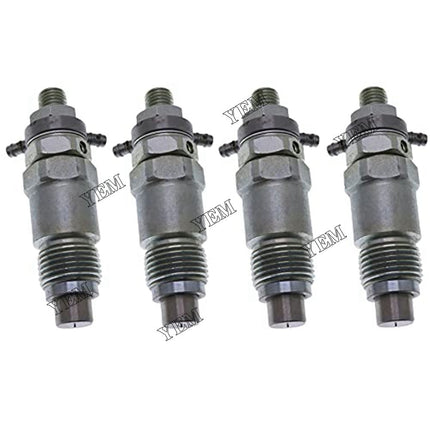 4 PCS New Fuel Injector 15261-53020 For Tractors B8200D B8200E L305F L345DT