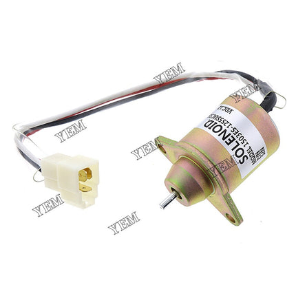 12V New Fuel Shut Off Solenoid 1503ES 119653-77950 For Kubota Yanmar Tractor
