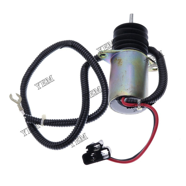 Fuel Shut Off Solenoid AM124377 For John Deere F935 856 755 655 6675 4475 375