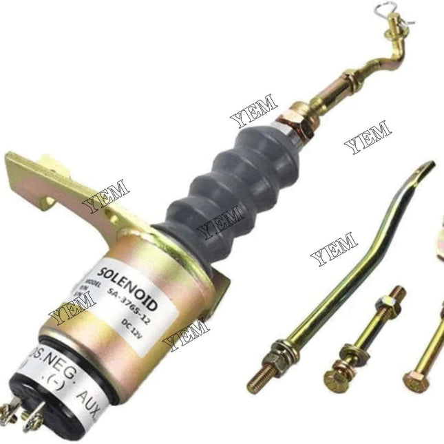 12V L/H Shutdown Solenoid RSV SA-3765-12 For Bosch Deutz F4L913 SA-3765 1751-12