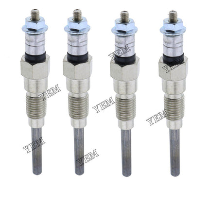 4X Glow Plug 19077-65510 19077-65511 For Kubota V2203 V2403 Bobcat 773 763 753