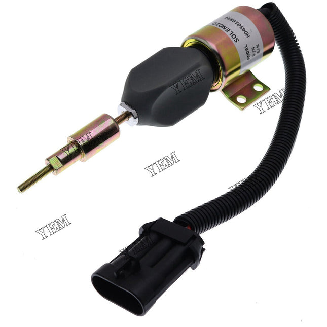 12V Fuel Shutoff Solenoid SA-3850-12 1751ES-12E6UC4B1S5 For Ford 7.8L Engine