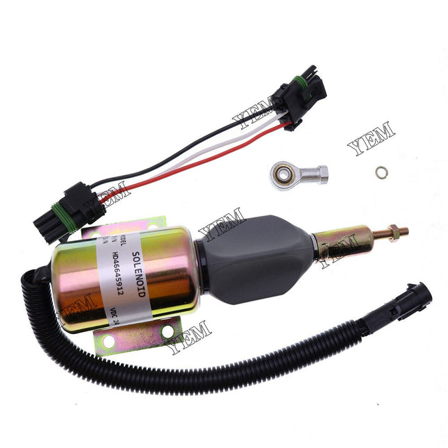 RE516083 Fuel Stop Solenoid For John Deere 120 160LC 200LC 230LC 230LCR 270L