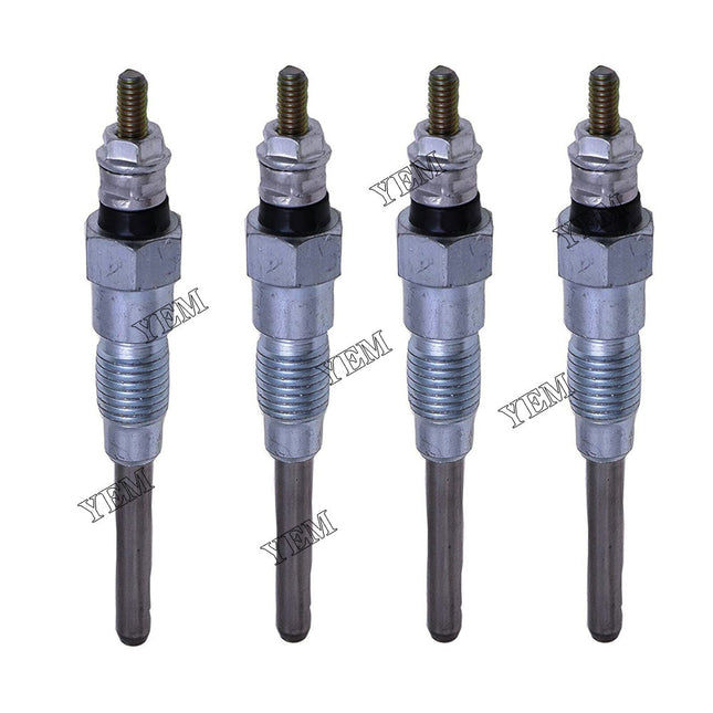 4PCS Glow Plugs 6655233 For Bobcat 773 S150 S175 Kubota 3 Series V2203 Engine