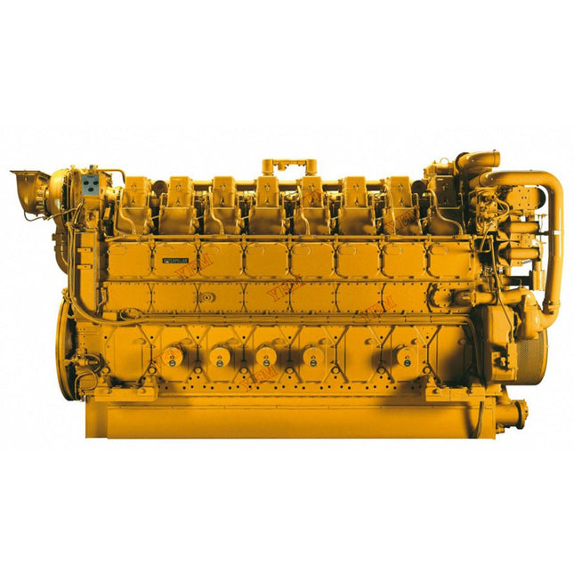 Caterpillar 3616 Industrial Diesel Engine 6598 HP