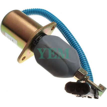 Stop Solenoid 1751ES-12A6UC3B1S5 For Kubota V2203 Diesel Engine