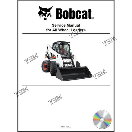 A300 Loader Service Manual on CD Part # 6986684CD For Bobcat Parts