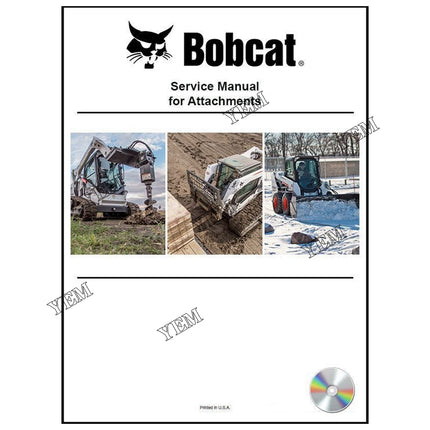 Electrical Service Manual on CD Part # 6720469CD For Bobcat Parts
