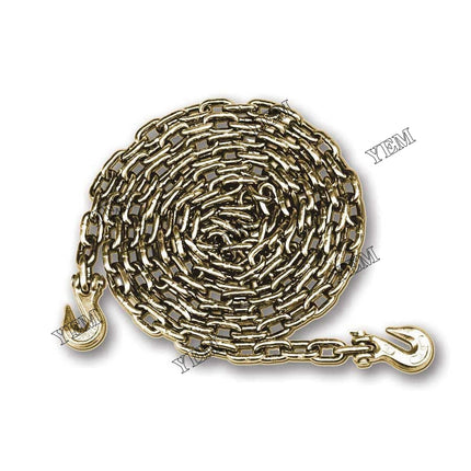 3/8 in. x 20 ft. Tow Chain with Grab Hooks Part # 7329333 For Bobcat Parts