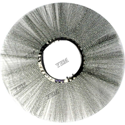 Steel Wire Sweeper Brush, 8 1/8 x 26 Part # 7409254 For Bobcat Parts