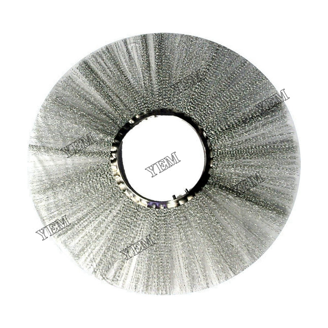 Steel Wire Sweeper Brush, 6.4 x 24 Part # 6989025 For Bobcat Parts