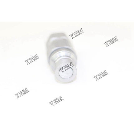 Male Flat Face Hydraulic Coupler, 1/2 BODY, 3/4 SAE/ORB THREAD Part # 7246791 For Bobcat Parts
